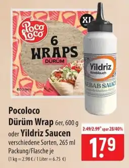 Famila Nord Ost Pocoloco Dürüm Wrap Angebot