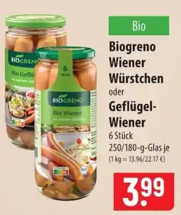 Famila Nord Ost Biogreno Wiener Würstchen Angebot