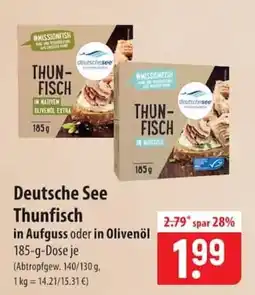 Famila Nord Ost Deutsche See Thunfisch Angebot