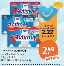 tegut Danone Actimel Angebot