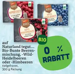 tegut Naturland tegut Bio-Bunte Beerenmischung Angebot