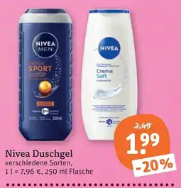 tegut Nivea Duschgel Angebot