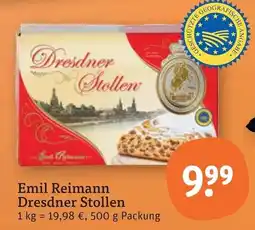 tegut Emil Reimann Dresdner Stollen Angebot
