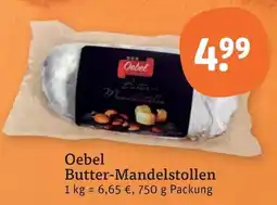 tegut Oebel Butter-Mandelstollen Angebot