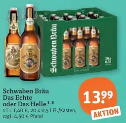 tegut Schwaben Bräu Das Echte Angebot