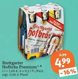 tegut Stuttgarter Hofbräu Premium Angebot
