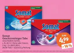 tegut Somat Geschirrreiniger Tabs Angebot