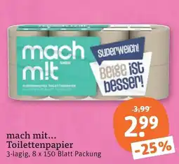 tegut mach mit... Toilettenpapier Angebot