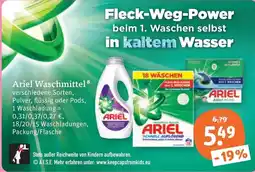 tegut Ariel Waschmittel Angebot