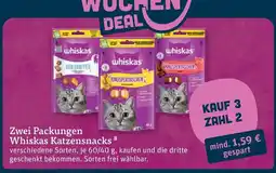 tegut Whiskas Katzensnacks Angebot