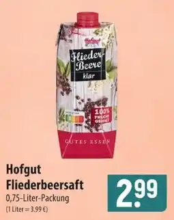 Famila Nord Ost Hofgut Fliederbeersaft Angebot