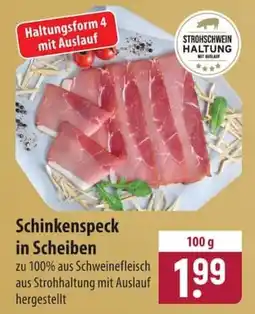 Famila Nord Ost Schinkenspeck in Scheiben Angebot