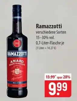 Famila Nord Ost Ramazzotti Amaro Angebot