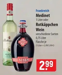 Famila Nord Ost Medinet Rotkäppchen Wein Angebot