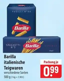 Famila Nord Ost Barilla italienische Teigwaren Angebot
