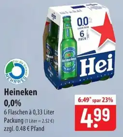 Famila Nord Ost Heineken 0,0% Angebot