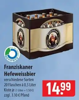 Famila Nord Ost Franziskaner Hefeweissbier Angebot