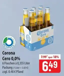 Famila Nord Ost Corona Cero 0,0% Angebot
