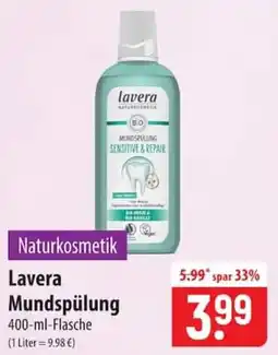 Famila Nord Ost Lavera Mundspülung Angebot