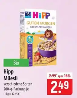 Famila Nord Ost Hipp Müesli Angebot