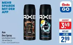 Famila Nord Ost Axe Deo Spray Angebot