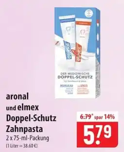 Famila Nord Ost aronal und elmex Doppel-Schutz Zahnpasta Angebot