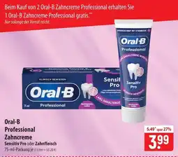 Famila Nord Ost Oral-B Professional Zahncreme Sensitiv Pro Angebot