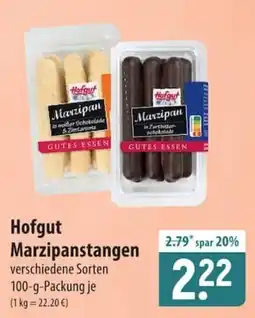 Famila Nord Ost Hofgut Marzipanstangen Angebot