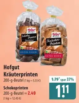 Famila Nord Ost Hofgut Kräuterprinten Angebot