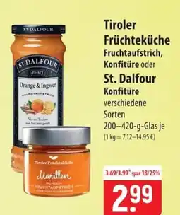 Famila Nord Ost Tiroler Früchtekuche Konfitüre Angebot
