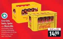 Famila Nord Ost Coca-Cola, Fanta, Sprite oder Mezzo Mix Angebot