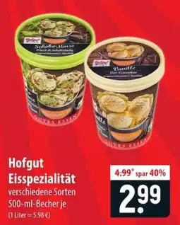 Famila Nord Ost Hofgut Eisspezialität Angebot