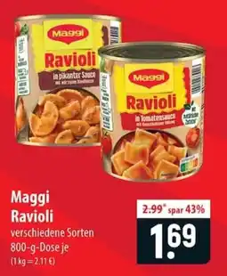 Famila Nord Ost Maggi Ravioli Angebot