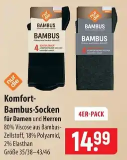 Famila Nord Ost Komfort-Bambus-Socken nur die Angebot