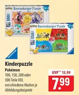 Famila Nord Ost Ravensburger Kinderpuzzle Pokémon Angebot