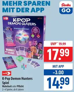 Famila Nord Ost K-POP Demon Hunters Spiel Angebot