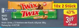 Aldi Nord MARS Twix Angebot