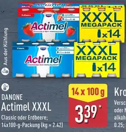 Aldi Nord DANONE Actimel XXXL Angebot