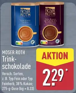 Aldi Nord MOSER ROTH Trinkschokolade Angebot