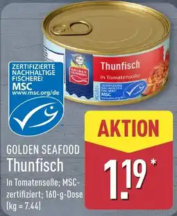 Aldi Nord GOLDEN SEAFOOD Thunfisch Angebot