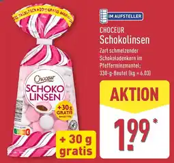 Aldi Nord Choceur Schokolinsen Angebot