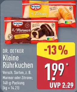 Aldi Nord DR. OETKER Kleine Rührkuchen Angebot