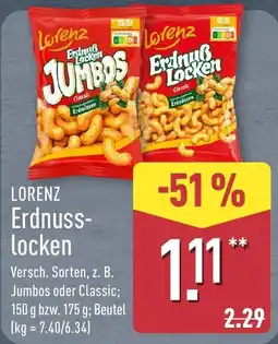 Aldi Nord Lorenz Erdnuss-locken Angebot