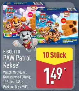 Aldi Nord Biscotto PAW Patrol Kekse Angebot