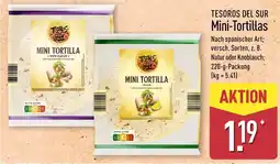 Aldi Nord TESOROS DEL SUR Mini-Tortillas Angebot