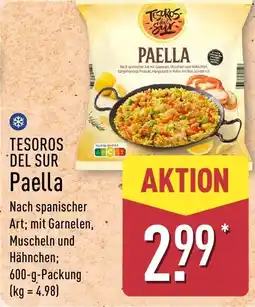 Aldi Nord TESOROS DEL SUR Paella Angebot