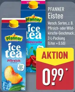 Aldi Nord Pfanner Eistee Angebot