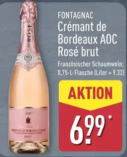 Aldi Nord FONTAGNAC Crémant de Bordeaux AOC Rosé brut Angebot