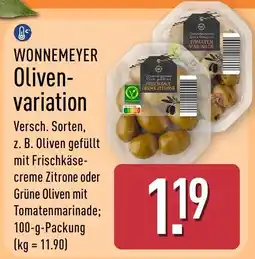 Aldi Nord WONNEMEYER Oliven-variation Angebot