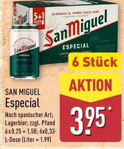 Aldi Nord San Miguel Especial Angebot